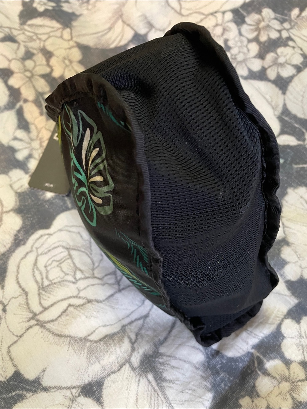 Dakine 40L Packable Duffel Bag Black, Teal, Green & Coral Tropical Print NWT - Picture 8 of 12